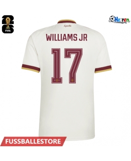 Günstige Spanien Nico Williams #17 Auswärtstrikot WM 2026 Kurzarm